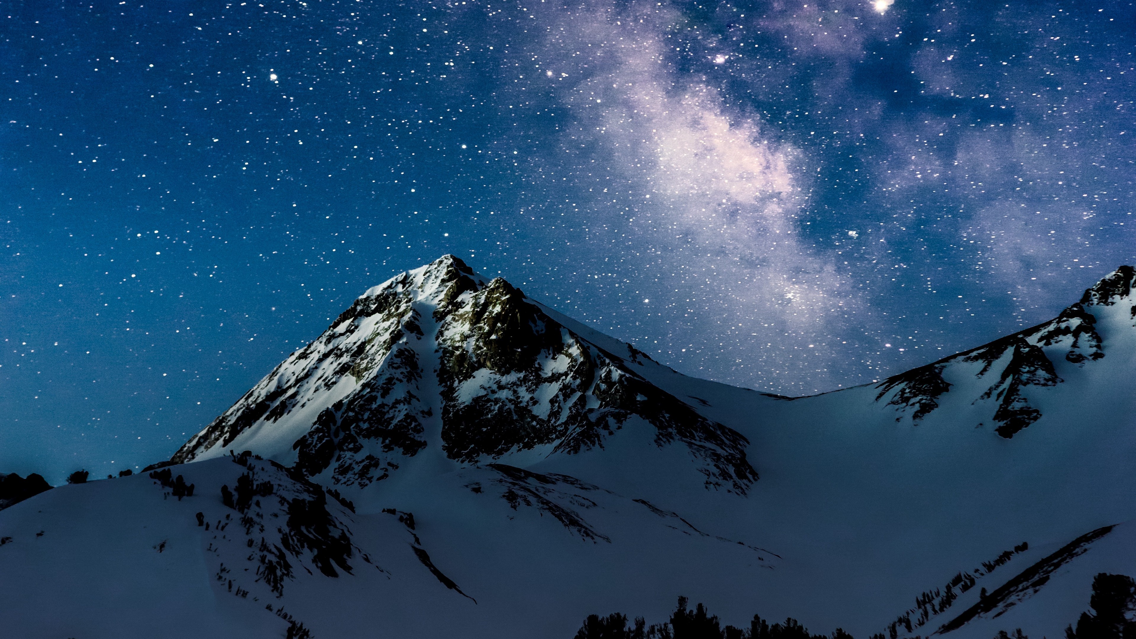 Night Mountain Wallpaper Images  Free Download on Freepik