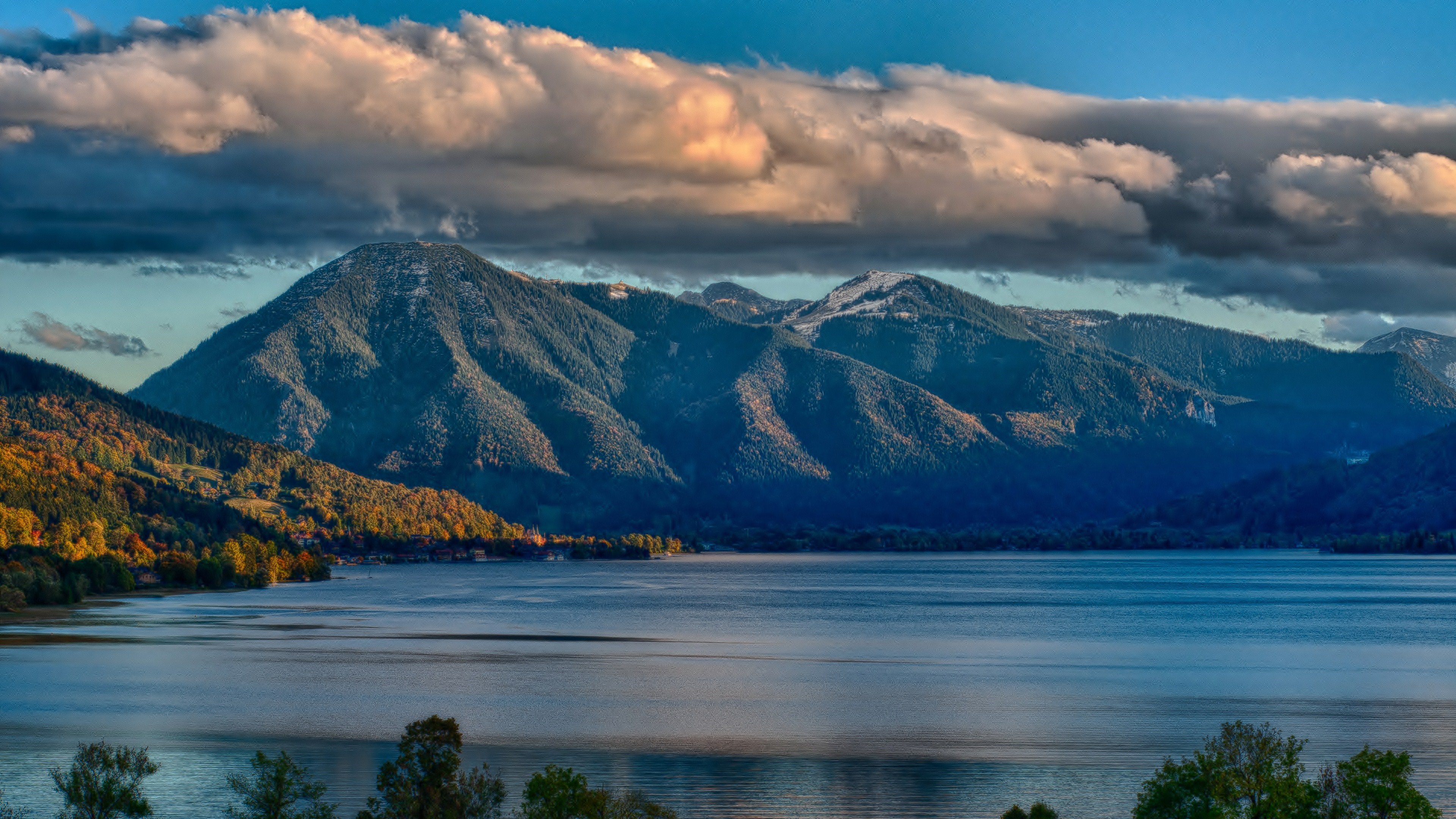 Nature Lake Landscape Reflection 4K Ultra HD Wallpaper [3840x2160