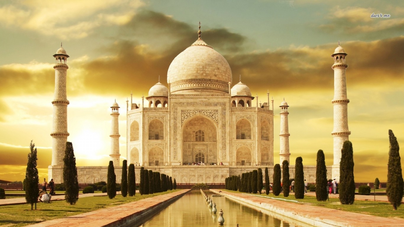 Taj Mahal Wallpaper 07 - [1366x768]