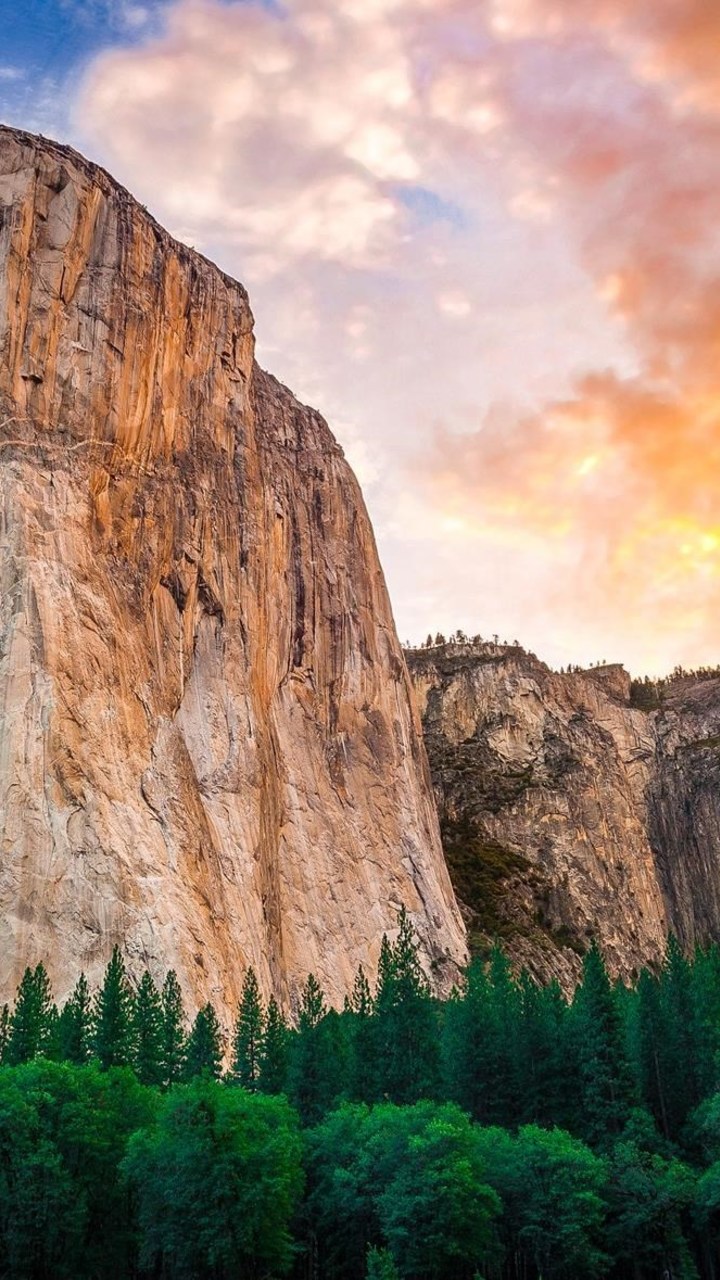 Yosemite Road Morning Nature iPhone Wallpaper  iPhone Wallpapers