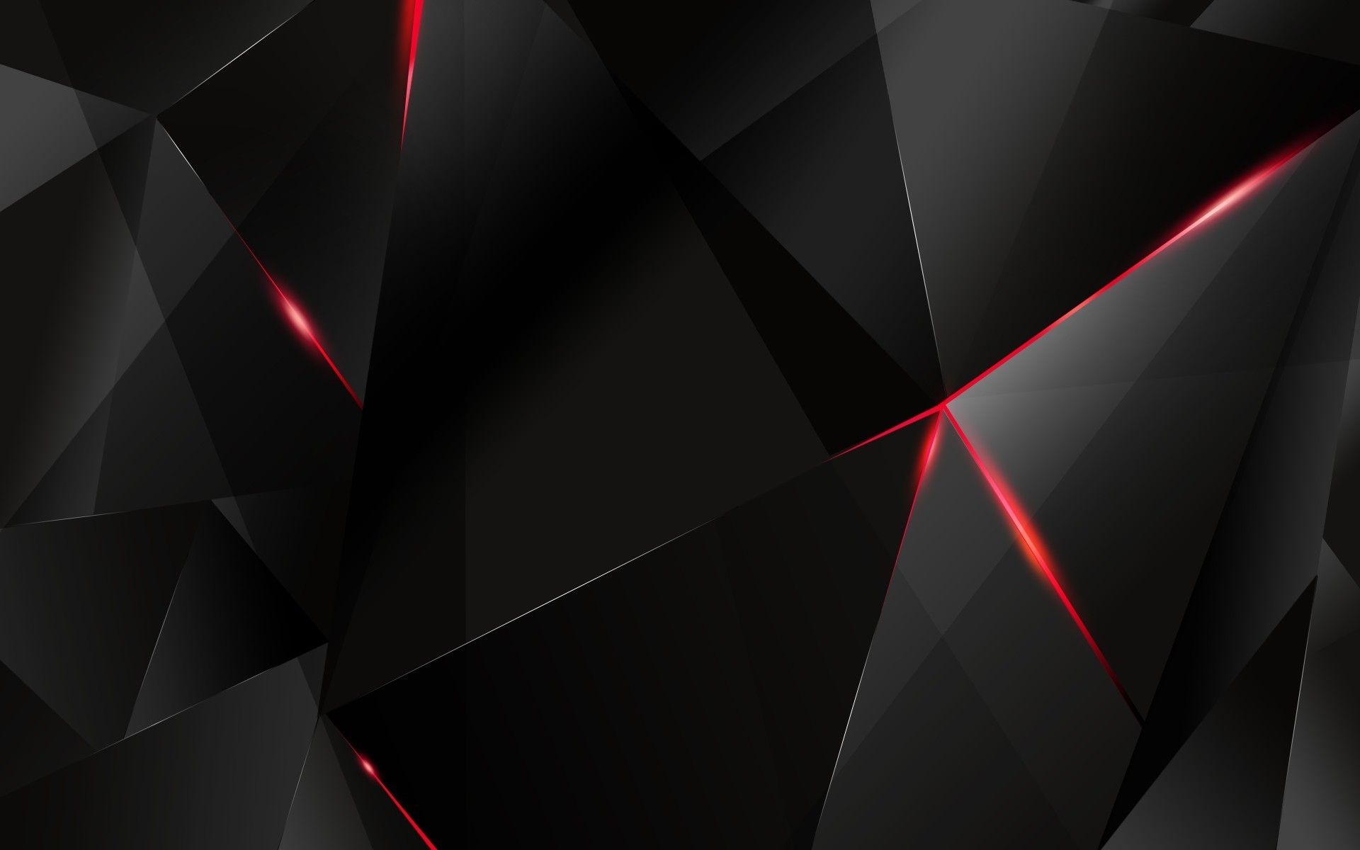 Black And Red Abstract Wallpaper 04 - [1920x1200]