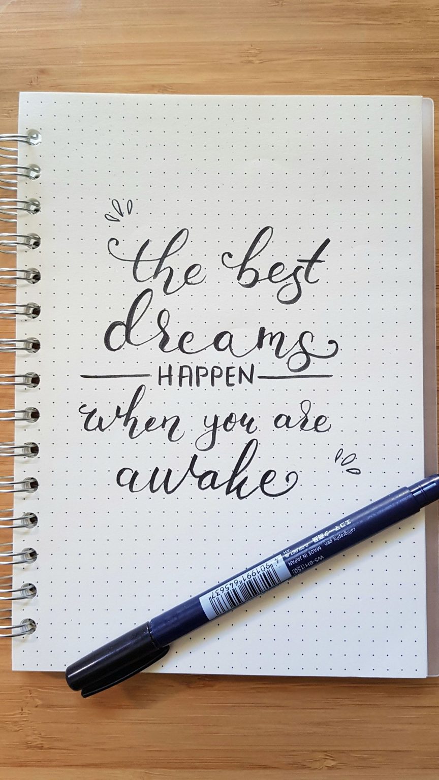 The Best Dreams Happen When You are Awake Wallpaper
