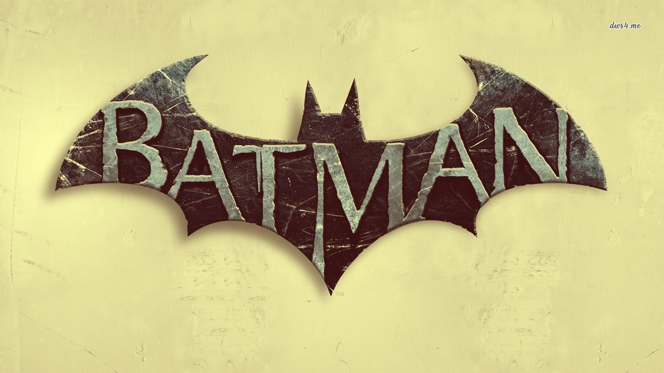 batman_logo-wallpaper-1366x768  Batman wallpaper, Computer