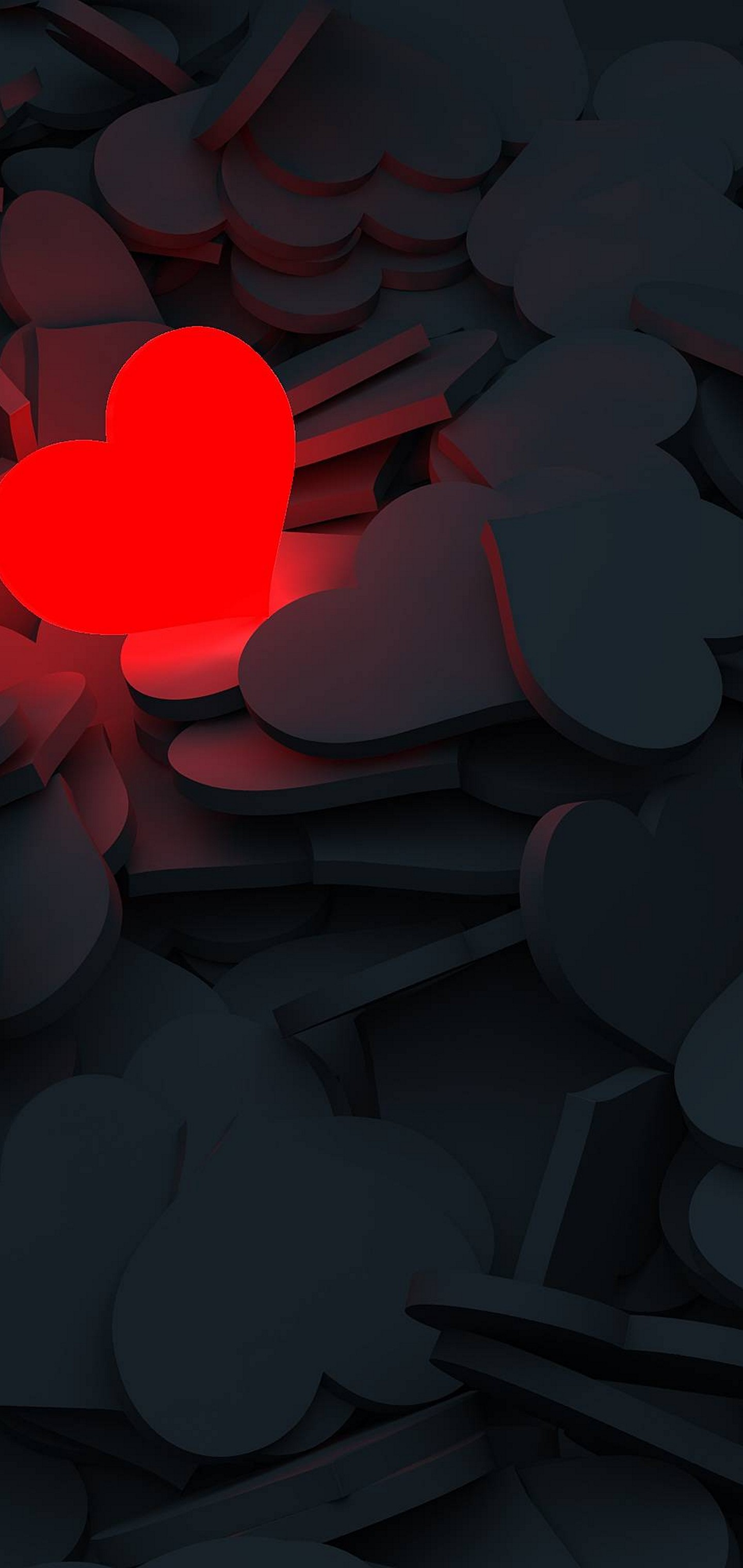 HD red glitter heart wallpapers  Peakpx